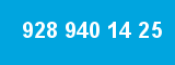 928 940 14 25